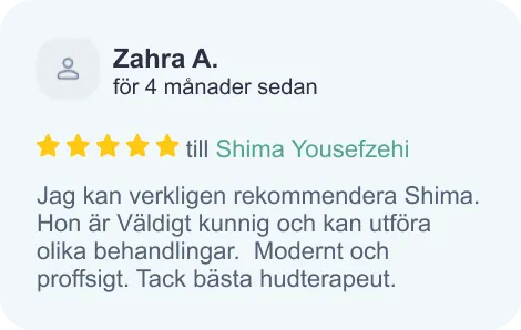 Recension från Zahra A.